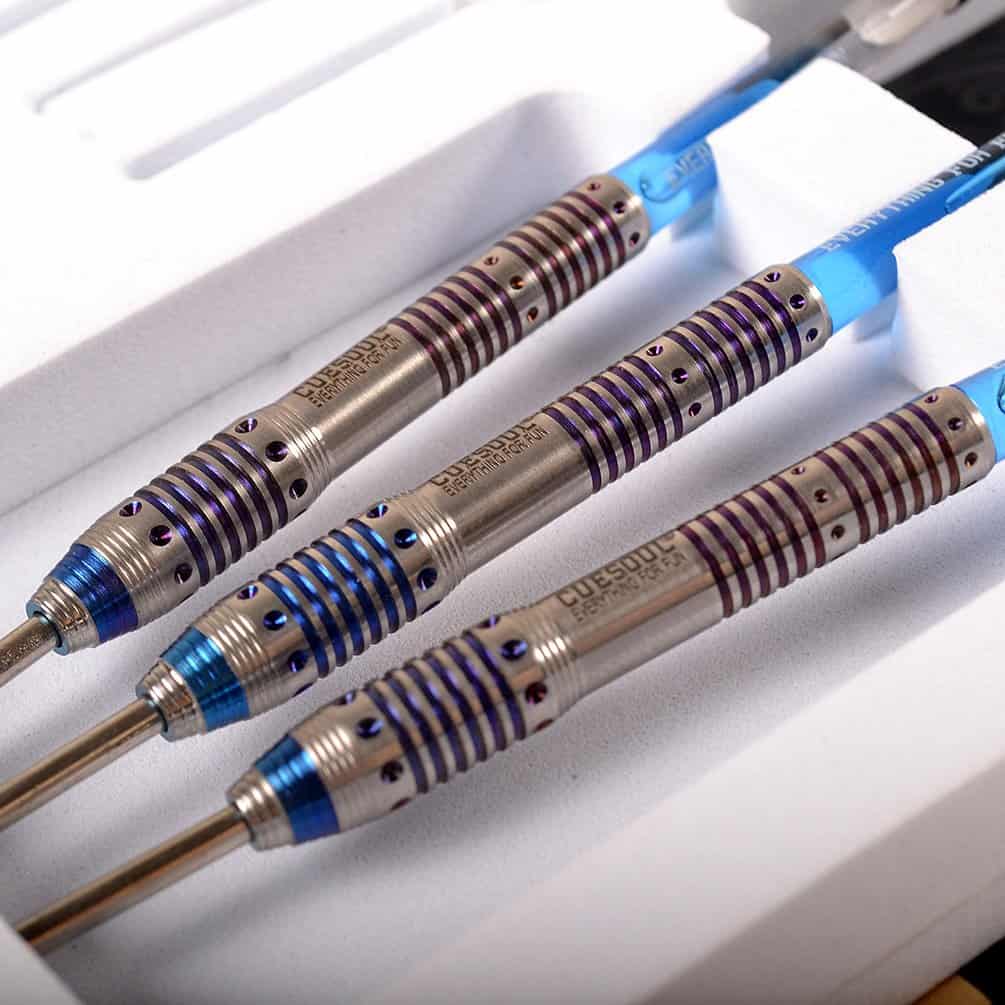 Set de Dardos de Punta de Acero CUESOUL Black Scorpion 24g - Imagen 5