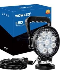 Barra de Luz Magnética WFPOWER, Base Magnética, Alimentada