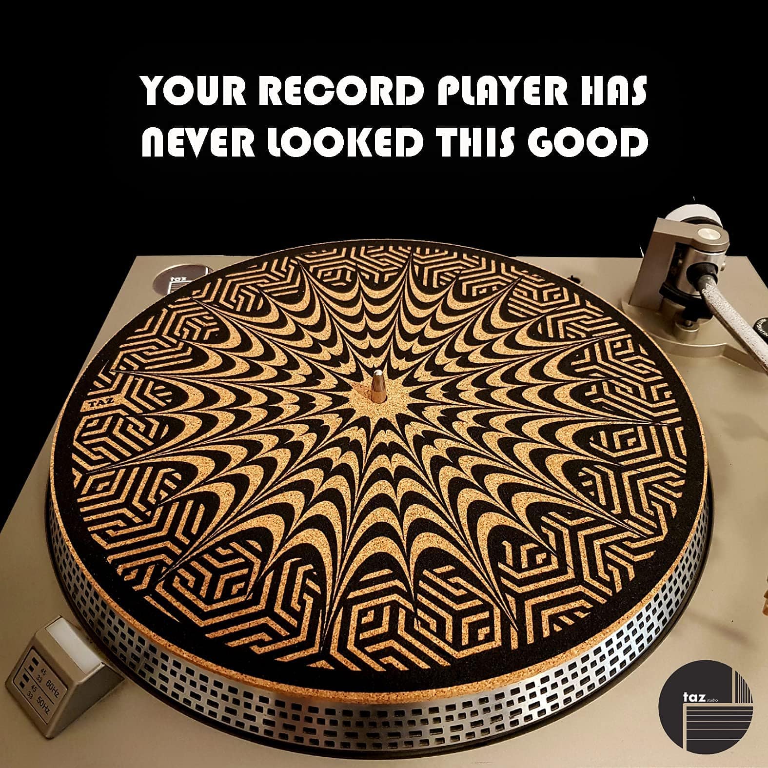 TazStudio Premium slipmat - Tapete de corcho para -Patrón de - Imagen 5