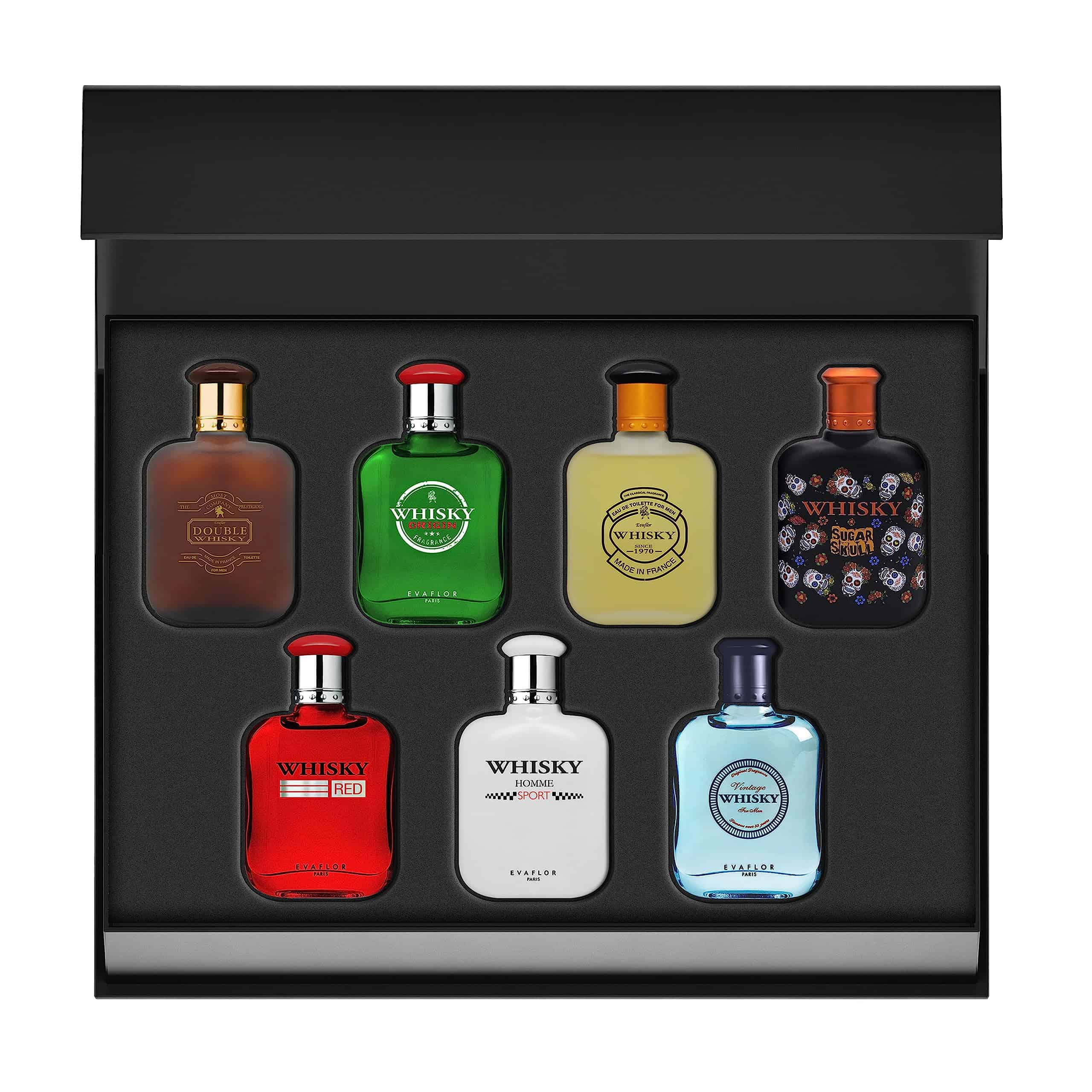 Colección de WHISKY para Hombres - Set de Regalo de 7