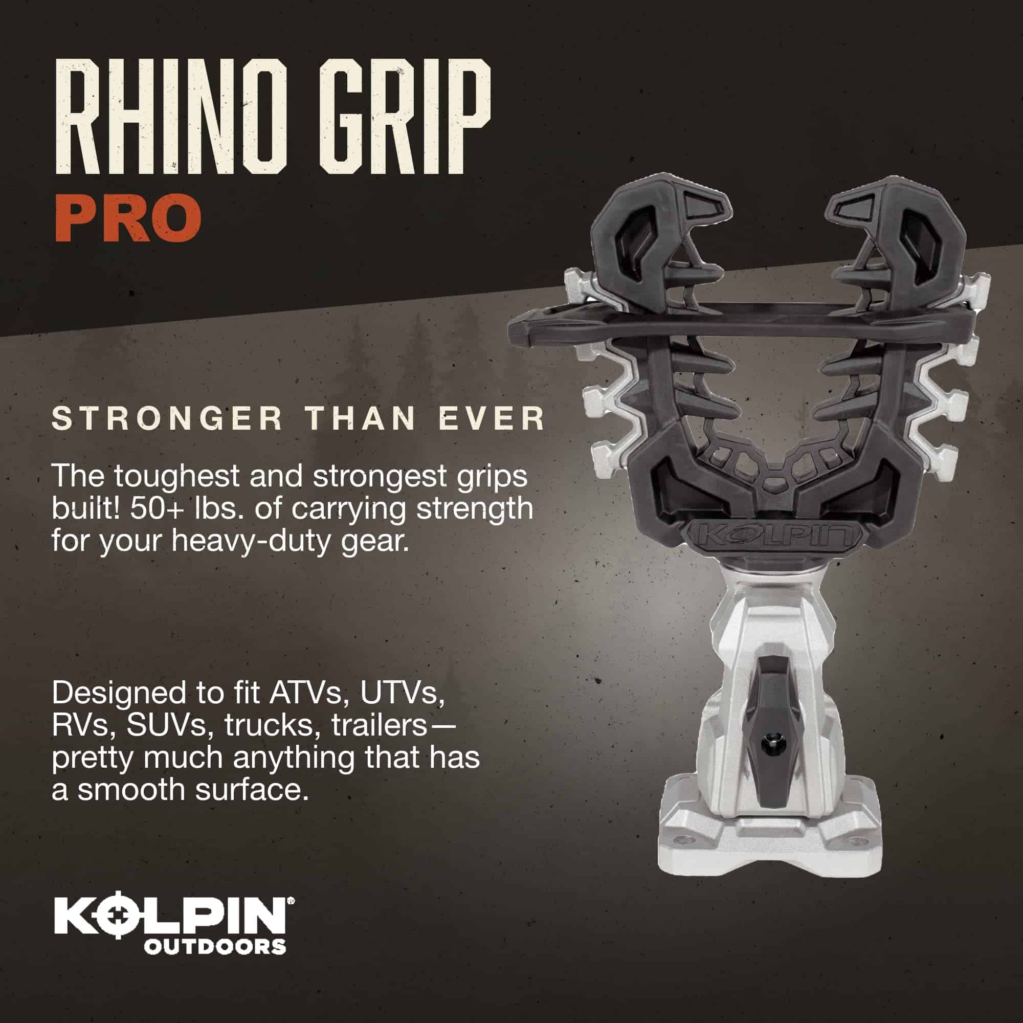 Kolpin Rhino Grip Pro - Montura Universal - 21560, Negro - Imagen 3