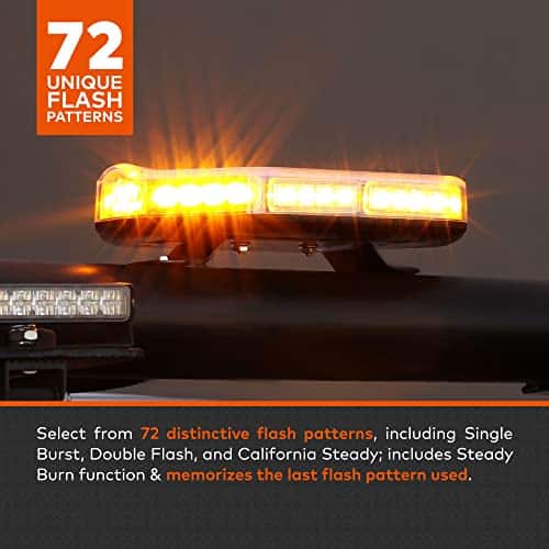 Luz estroboscópica LED ámbar LAMPHUS NanoFlare NFMB40 12" - Imagen 3