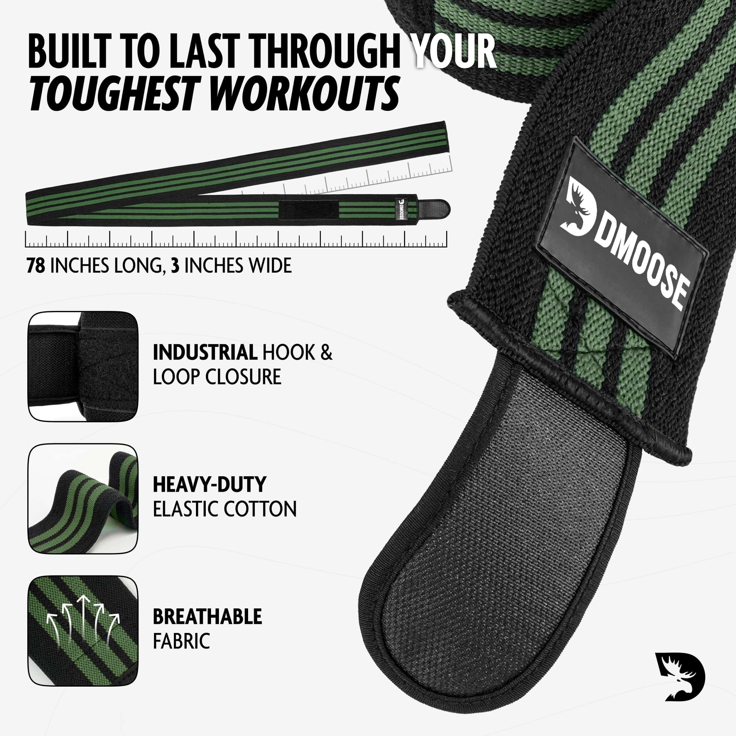 Vendas de compresión para rodillas DMoose - Mangas para - Imagen 5