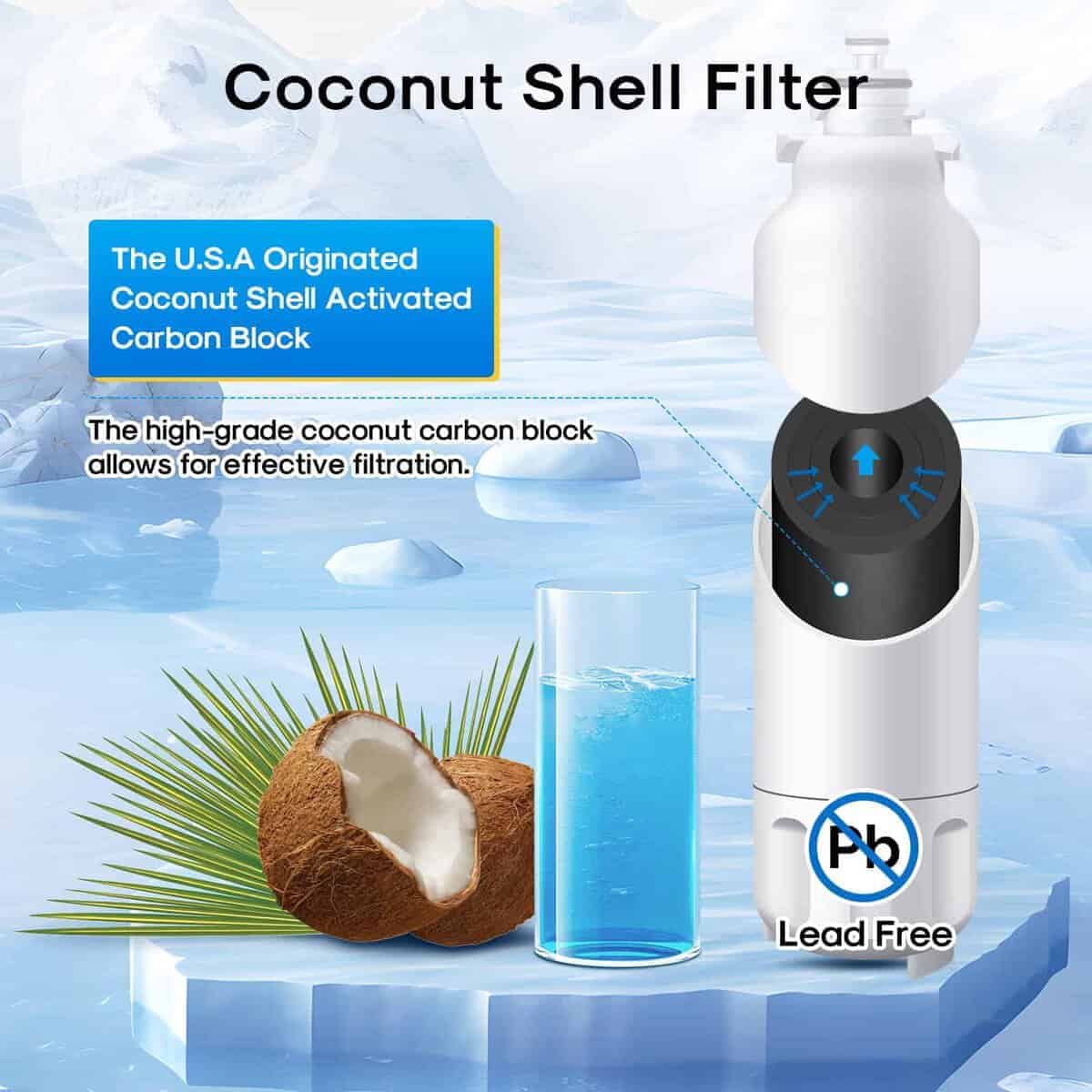 Filtro de Agua de Carbón Activado de Cáscara de Coco de - Imagen 6