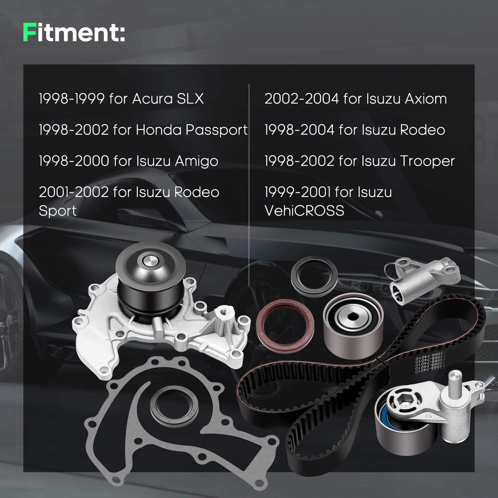 Kit de correa de distribución del motor -deo Sport - Imagen 3