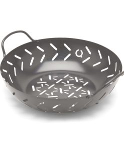 Wok para parrilla B2Q 76902, antiadherente, gris mate