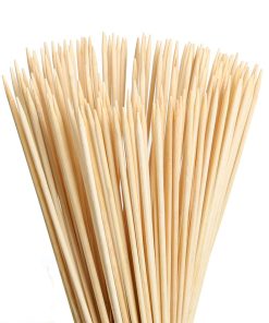 FLYPARTY Palitos de Bambú para Asar Malvaviscos con 30