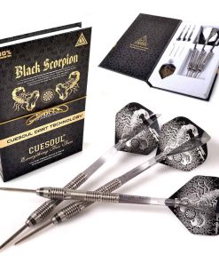 Set de Dardos CUESOUL Black Scorpion 24g de Punta de Acero