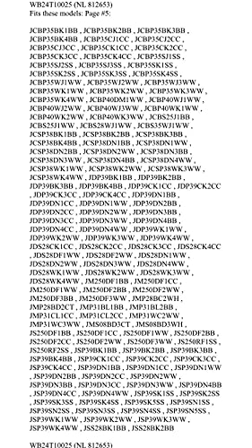 Switch OEM WB24T10025, NL812653 para quemador de 8 pulgadas - Imagen 10