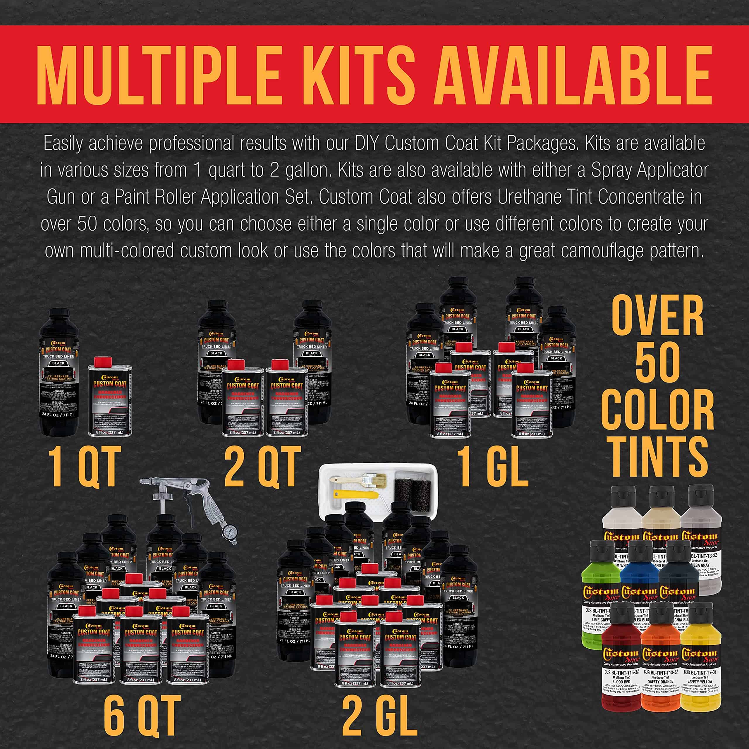 Kit de Revestimiento para Cama de Camioneta Custom Coat - Imagen 7