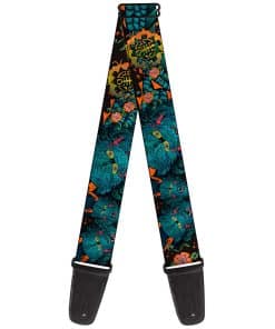 Correa de guitarra Buckle-Down Honor Close Up Negro 2