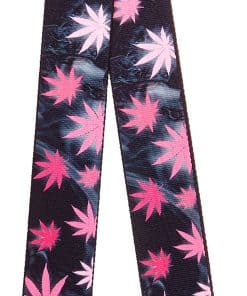 Correa para Guitarra Buckle-Down - Hojas de Marihuana/Humo