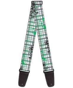 Correa de guitarra Buckle-Down - Cuadros