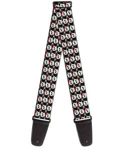 Correa para Guitarra Buckle-Down - Calavera con Lazo