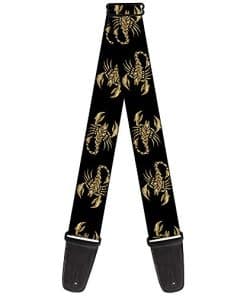 Correa de guitarra de Buckle-Down Escorpión de 2 pulgadas