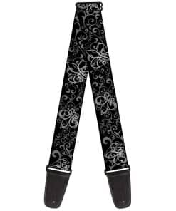 Correa de guitarra Buckle-Down Fleur De Lis Outline