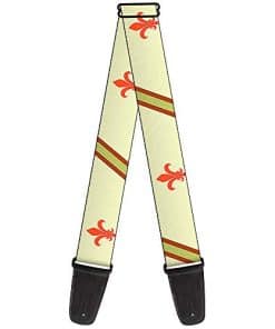Correa de guitarra Buckle-Down - Fleur-de-Lis2 Rayas