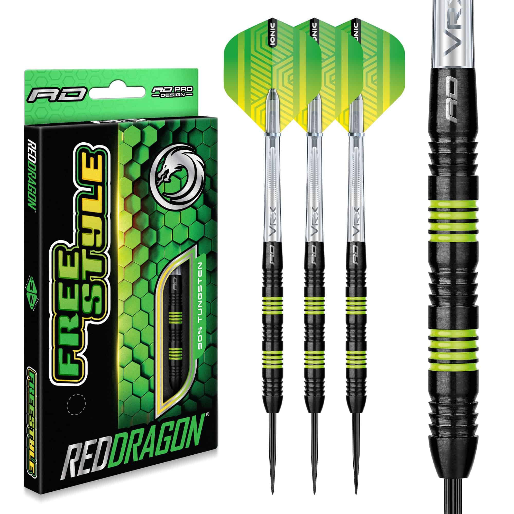 Juego de Dardos Red Dragon Freestyle: 24g - Set de
