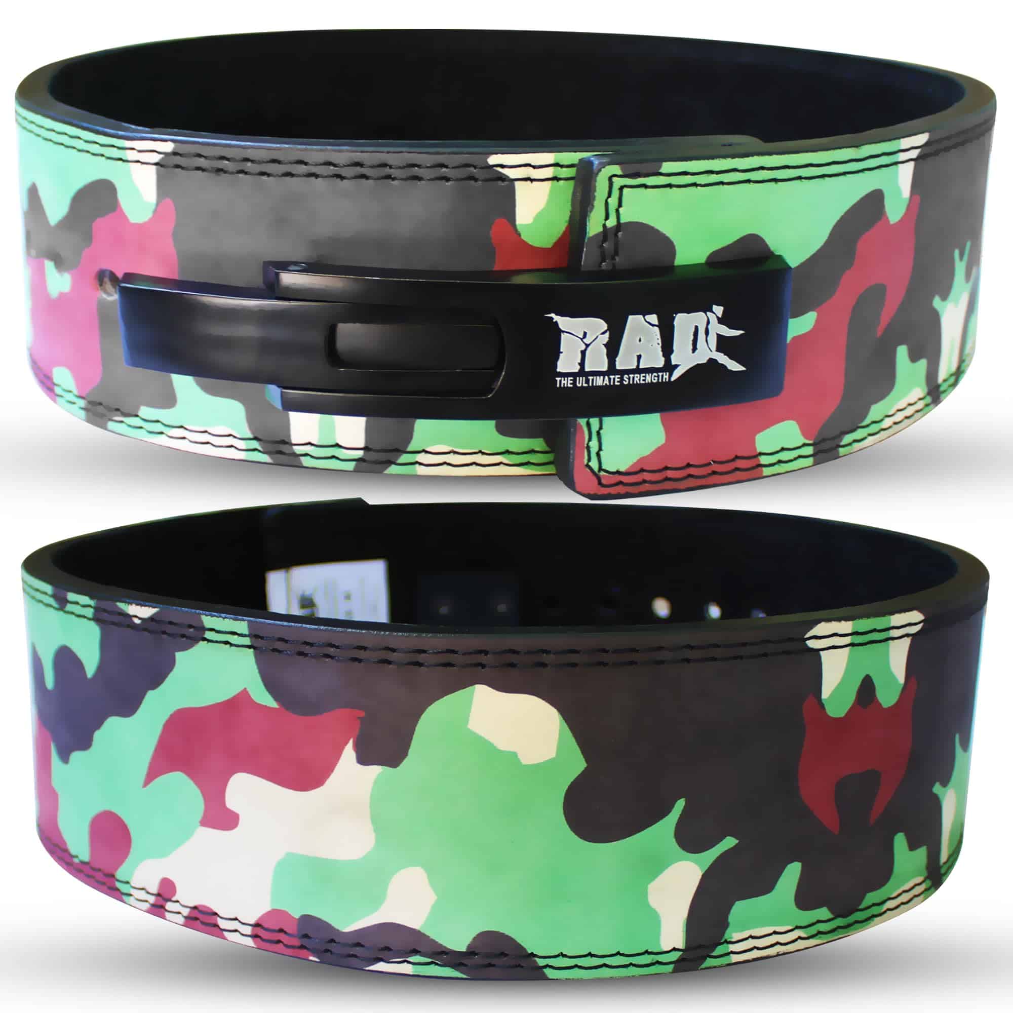 Cinturón de levantamiento de pesas RAD -Camuflaje