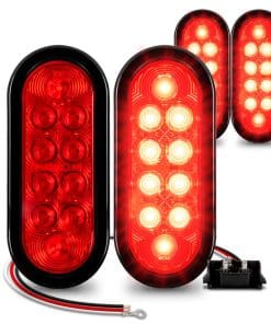 TRUE MODS 4pc 6 Pulgadas Kit de Luz Trasera LED para