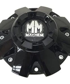 Tapacubos de Rueda Negro Brillante Mayhem Wheels
