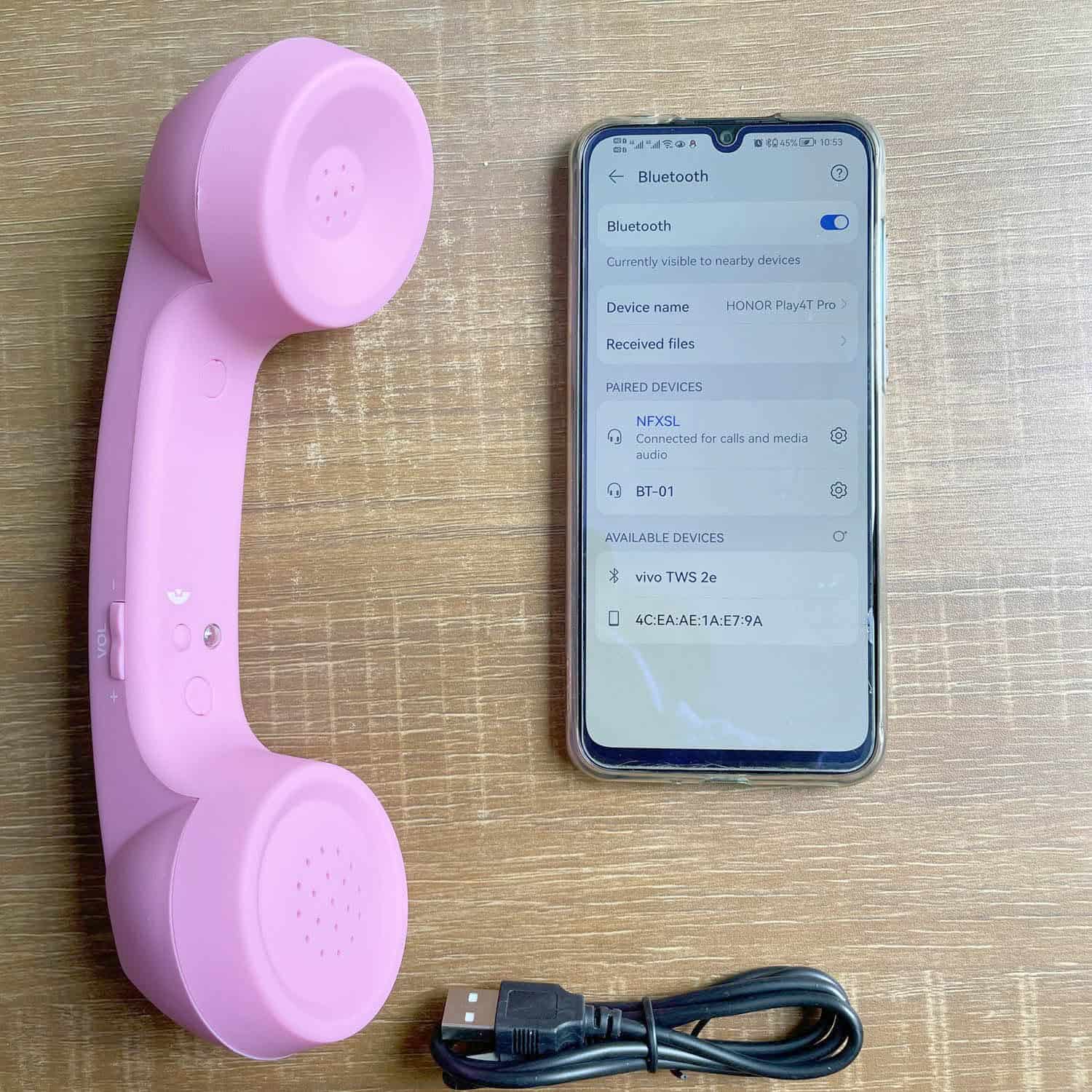 ENJOY-UNIQUE Auricular Retro - Teléfono Inalámbrico - Imagen 6