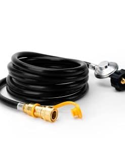 Manguera Reguladora de Propano de 12 pies con Desconexión