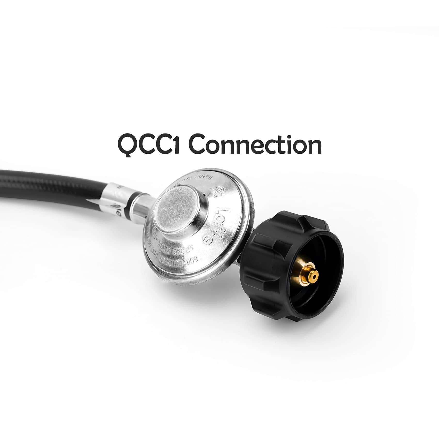 Manguera Reguladora de Propano de 12 pies con Desconexión - Imagen 3