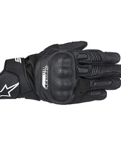 Guantes de moto Alpinestars SP-5 para hombres - Negro/Extra