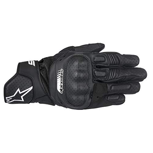 Guantes de moto Alpinestars SP-5 para hombres - Negro/Extra