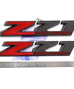 2pack OEM Emblemas Z71 Off Road de 10 -Negro con rojo