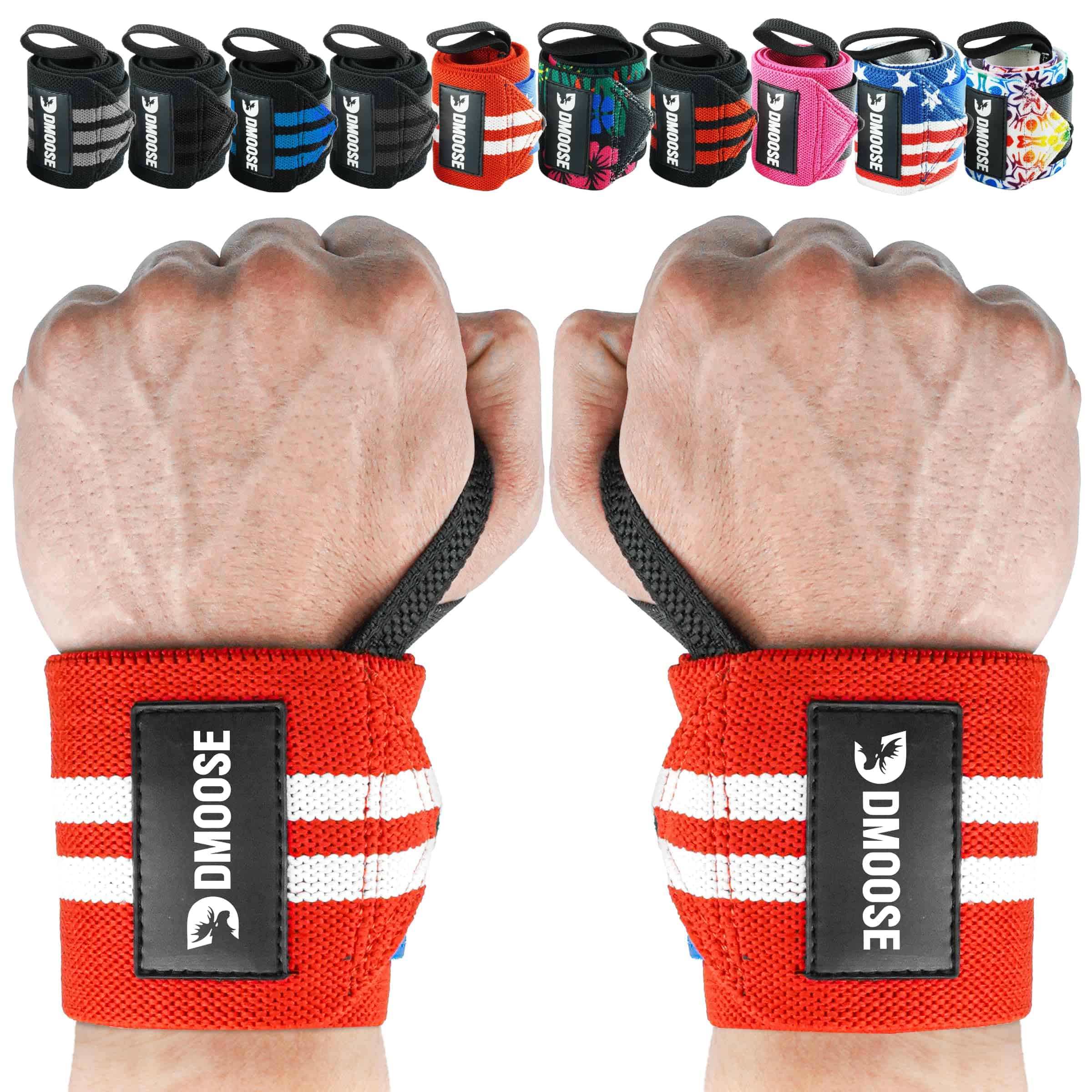 Vendas de muñeca para entrenamiento DMoose para hombres 12