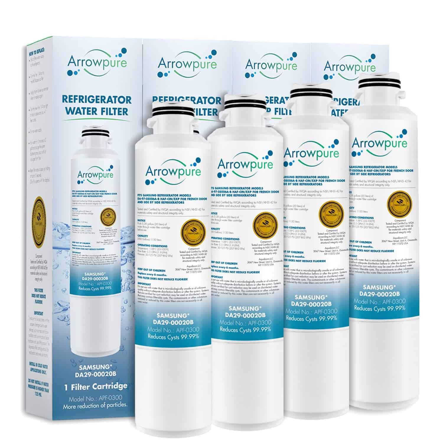 Filtro de Agua para Refrigerador para Samsung DA29-00020B