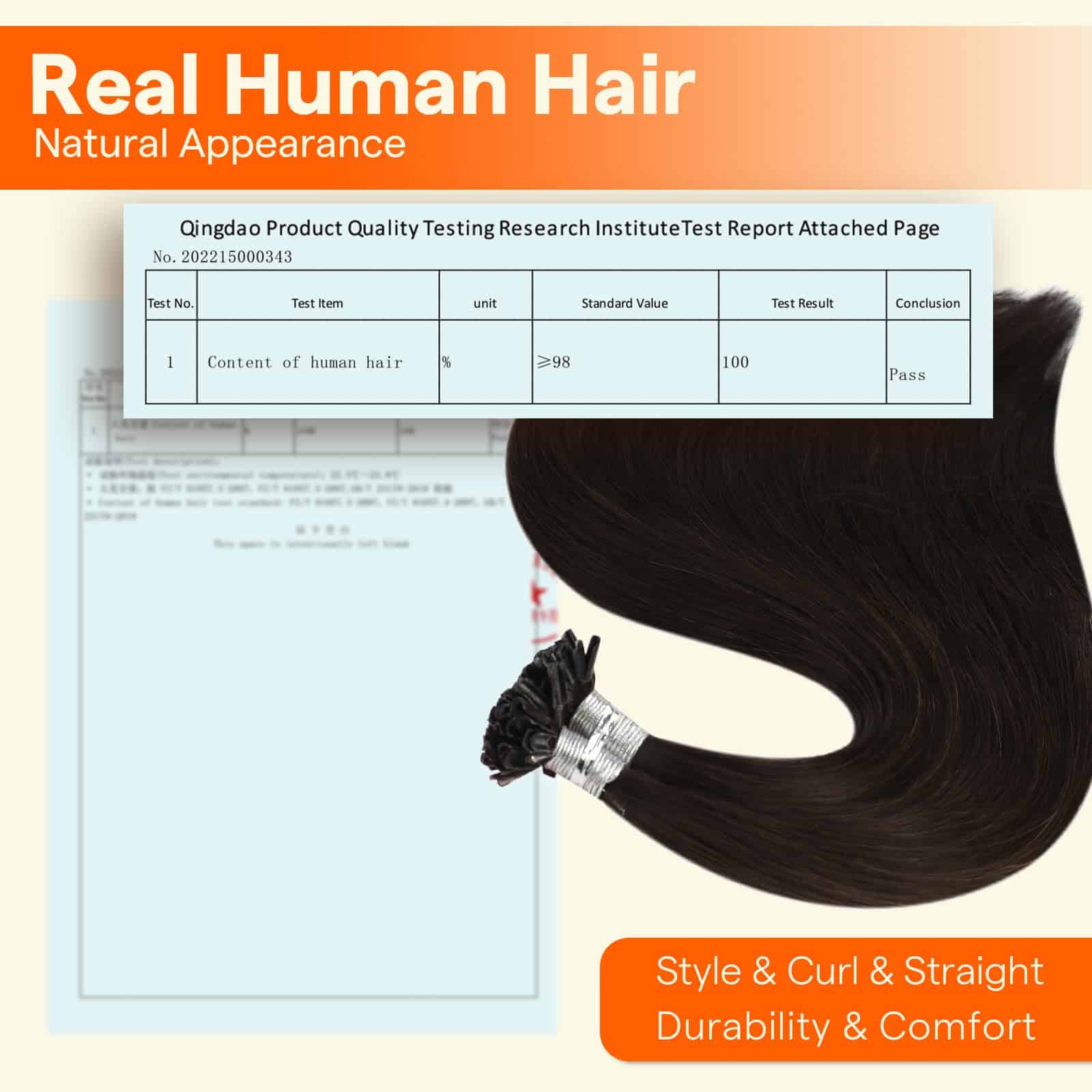 Extensiones de Cabello Full Shine U Tip Cabello Humano Real - Imagen 6