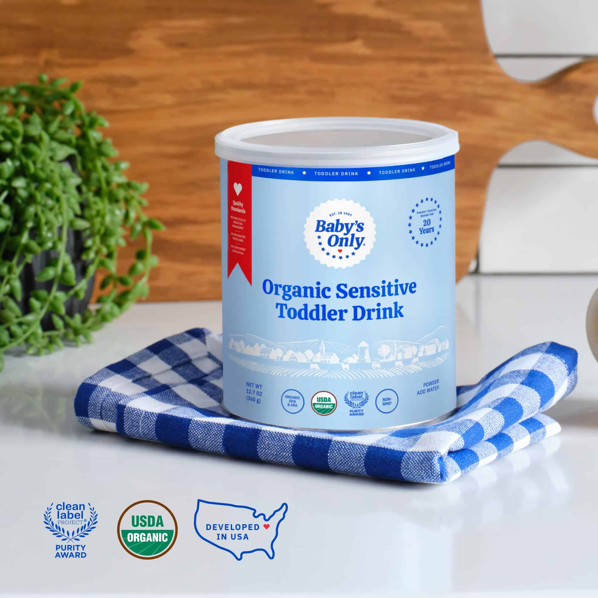 Leche en Polvo Orgánica Sensible para Niños Pequeños de - Imagen 6