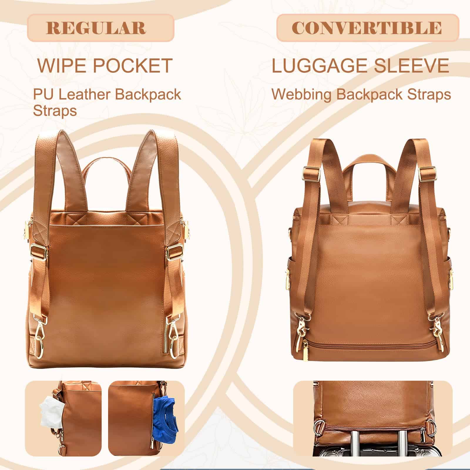 Mochila de Pañales miss fong, Bolso de Pañales Grande de - Imagen 4