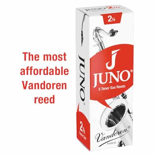 Cañas para Saxofón Tenor Vandoren JUNO, Fuerza 2.5, Caja de - Imagen 3