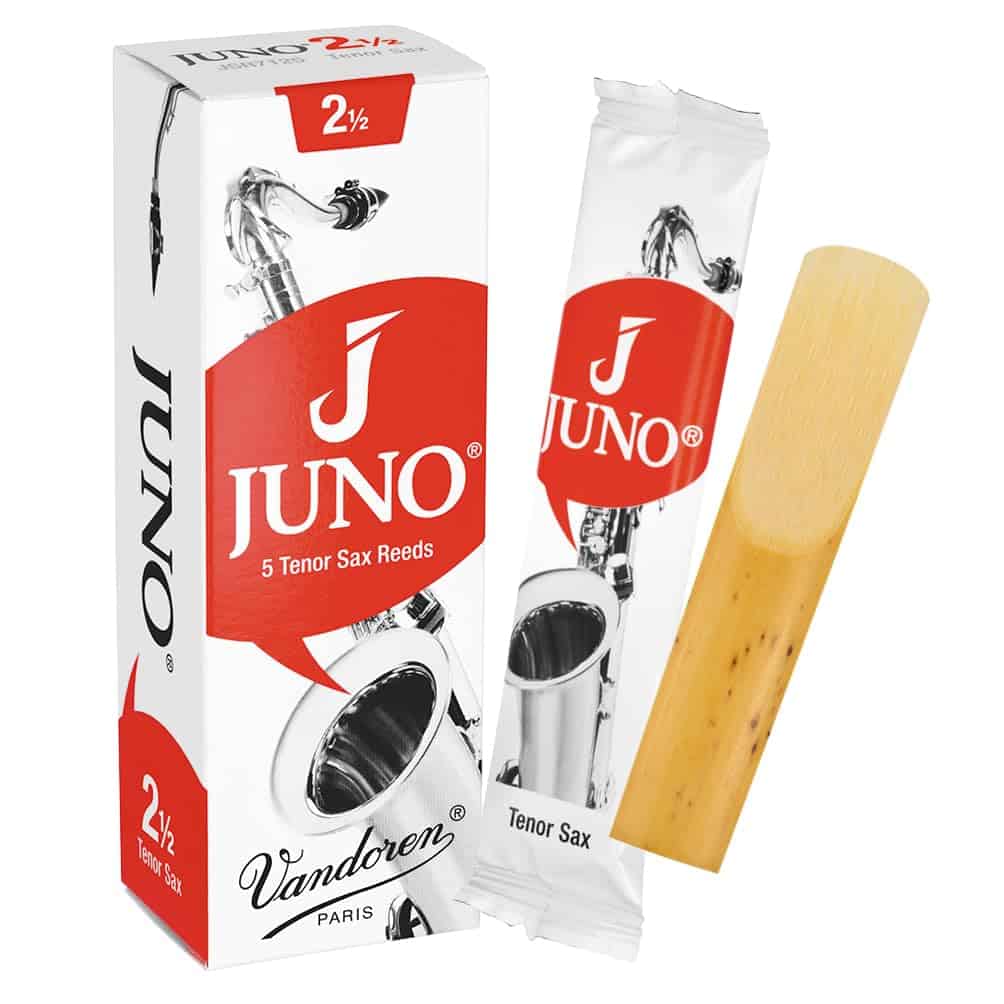 Cañas para Saxofón Tenor Vandoren JUNO, Fuerza 2.5, Caja de