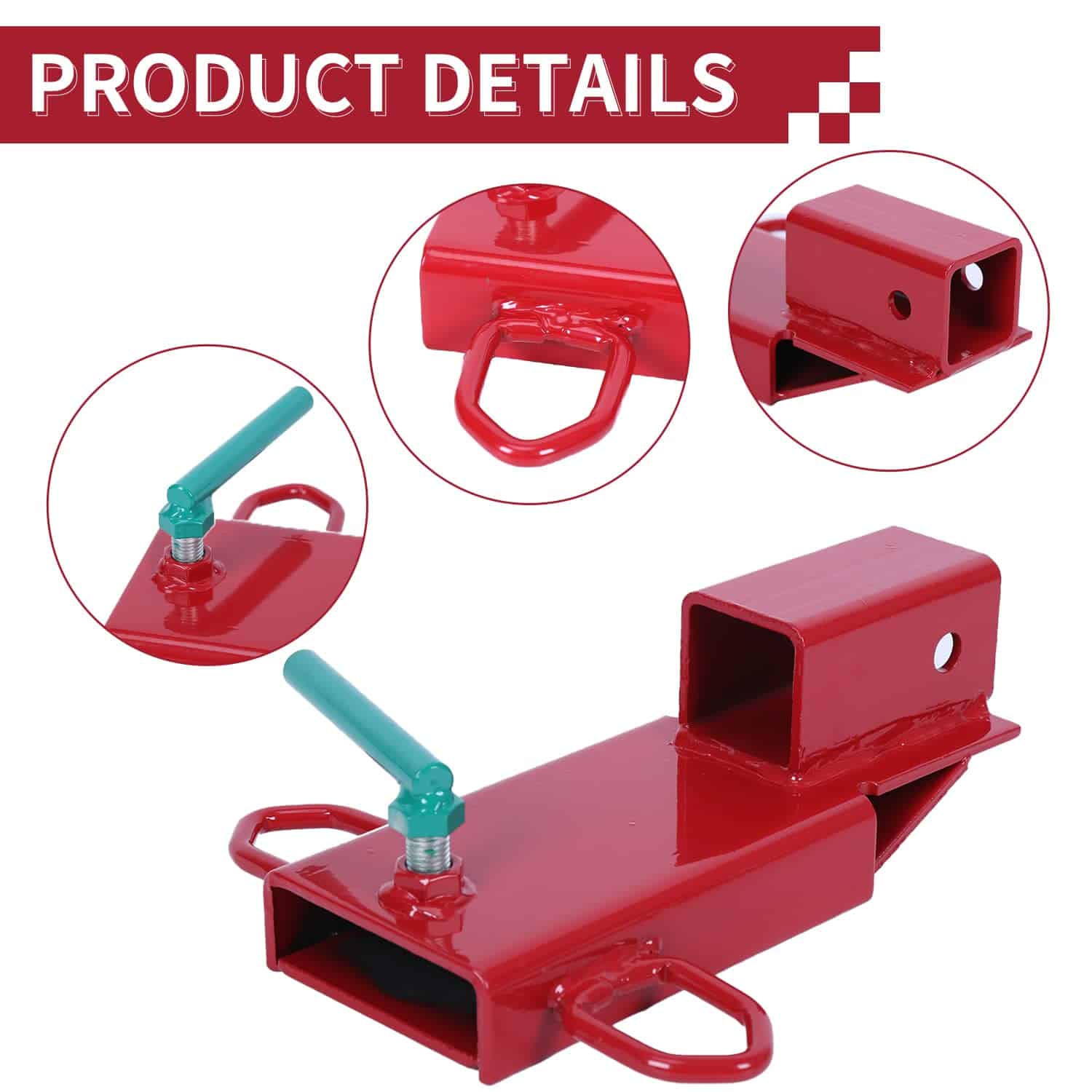 Enganche de Remolque de Horquilla para Montacargas ECOTRIC, - Imagen 4