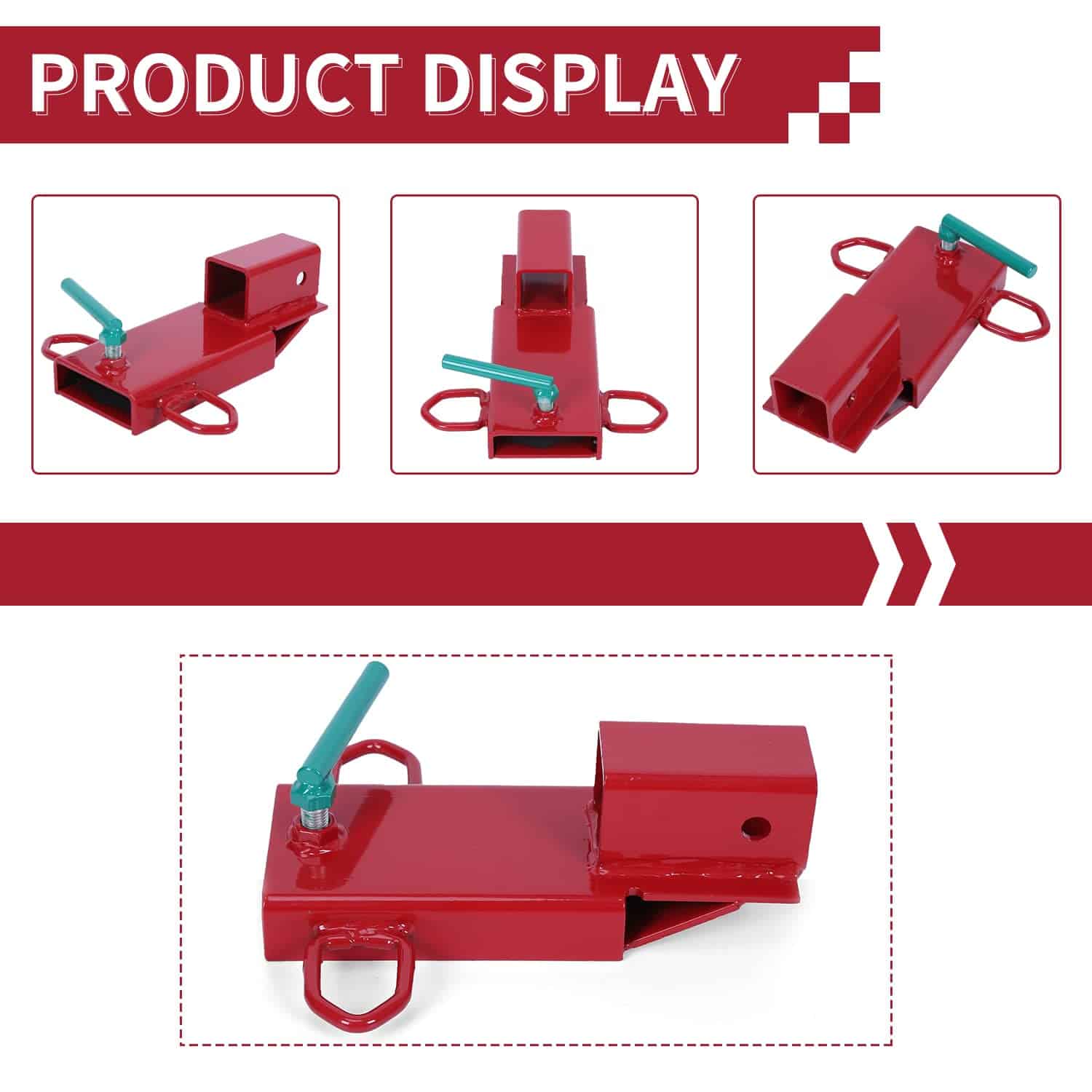 Enganche de Remolque de Horquilla para Montacargas ECOTRIC, - Imagen 6