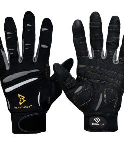 Guantes de Fitness de Dedo Completo Beastmode -Negro