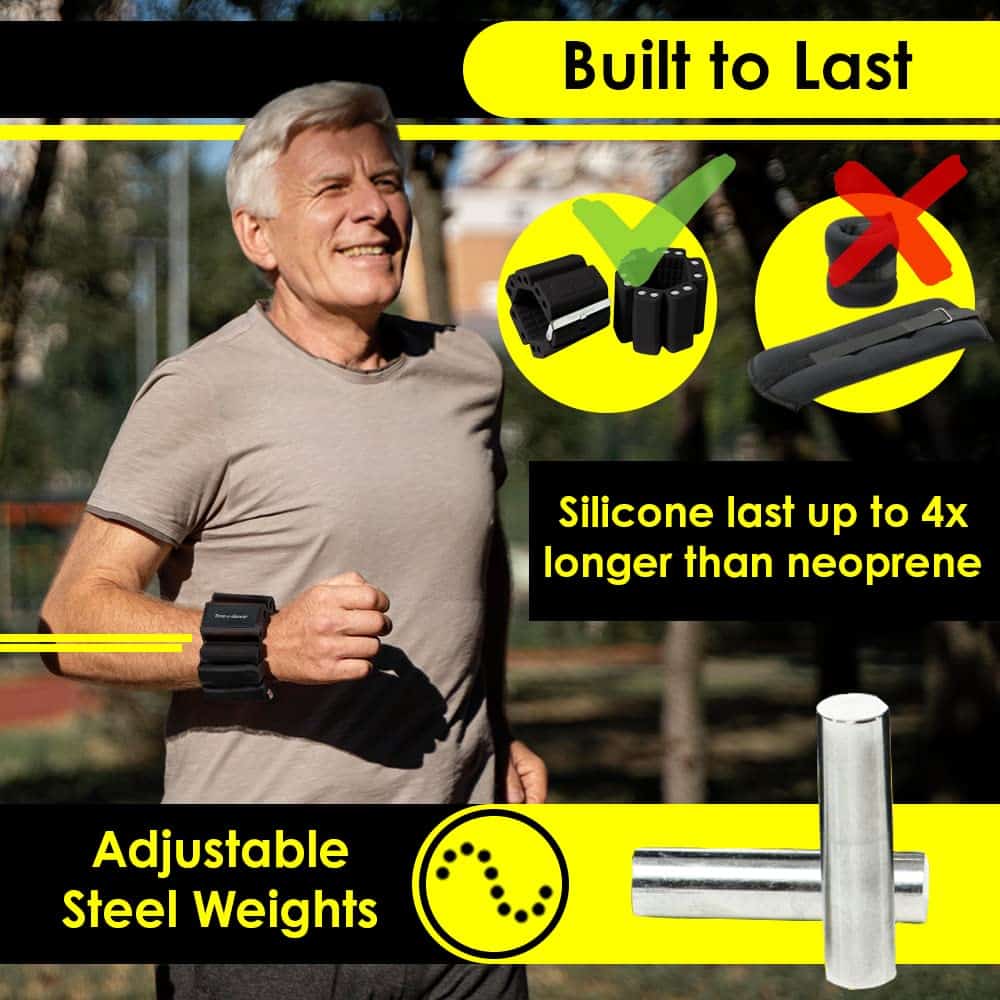 Tone-y-Bands Peso de Muñeca de Cardio para Tonificación de - Imagen 3