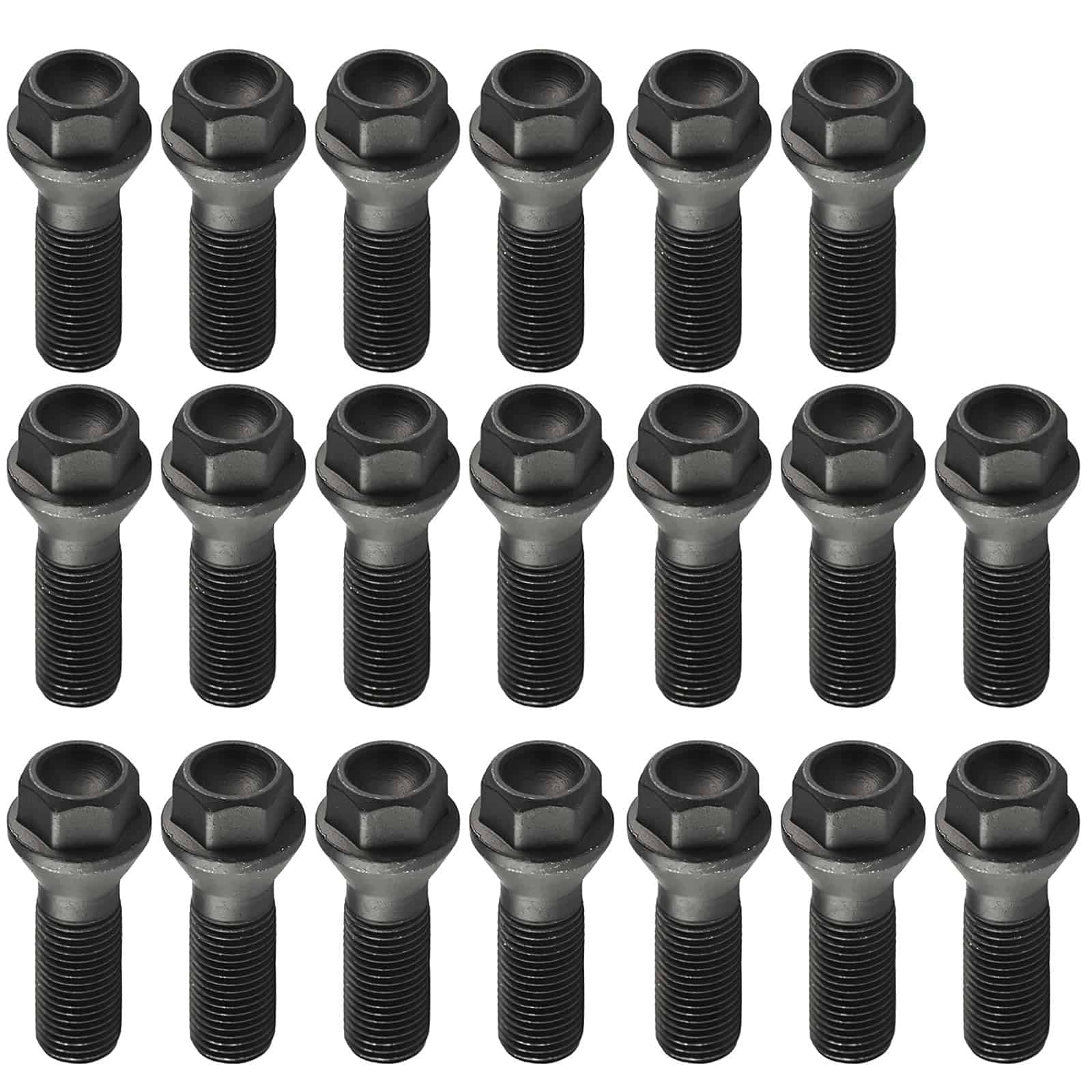 Bapmic 20PCS Pernos de Rueda 14x 1.5 Pernos para BMW E65