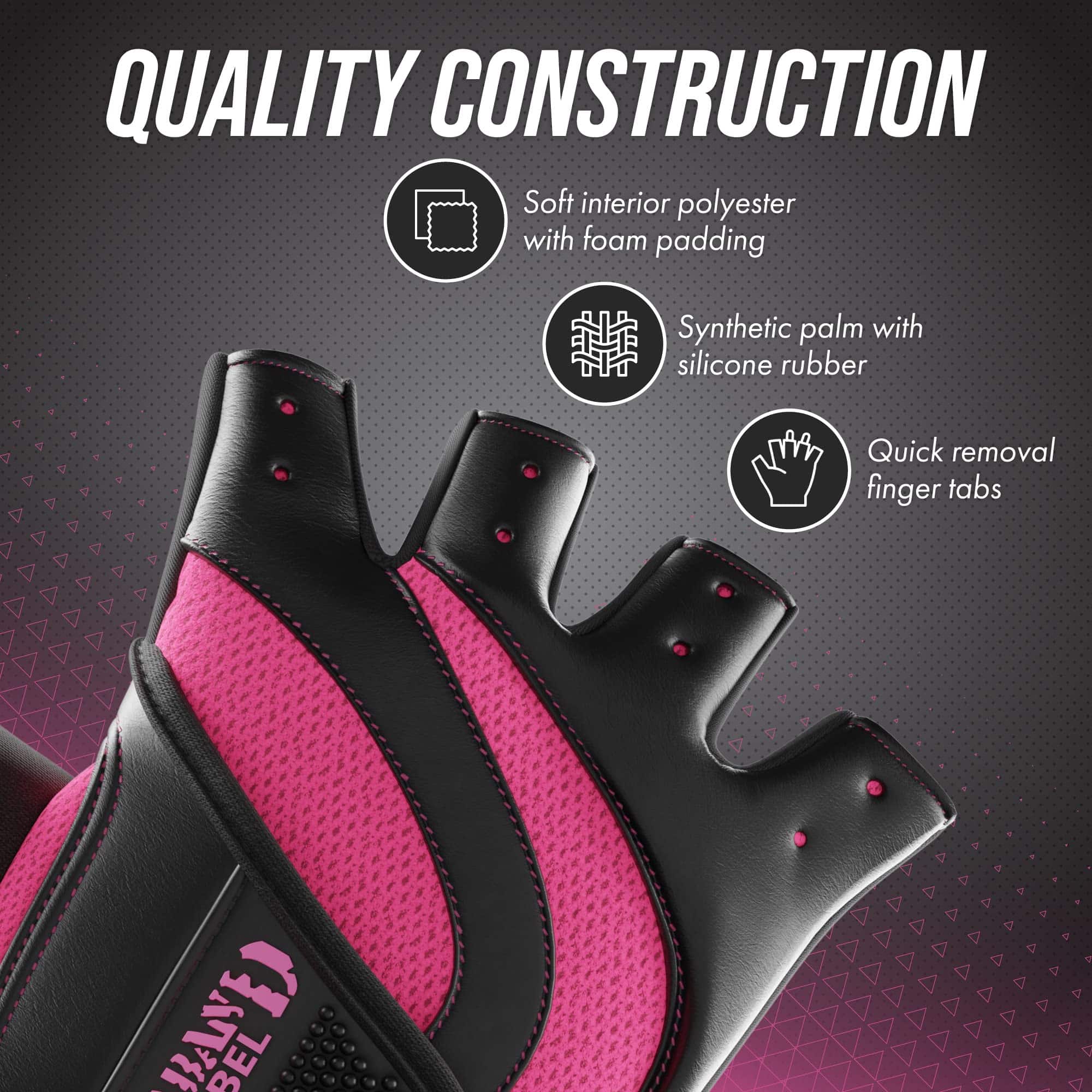 Guantes de Levantamiento de Peso de Mujer Contraband Pink - Imagen 5