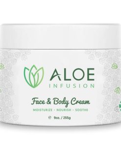 Crema Hidratante de Aloe Infusión para Cuerpo y Rostro -