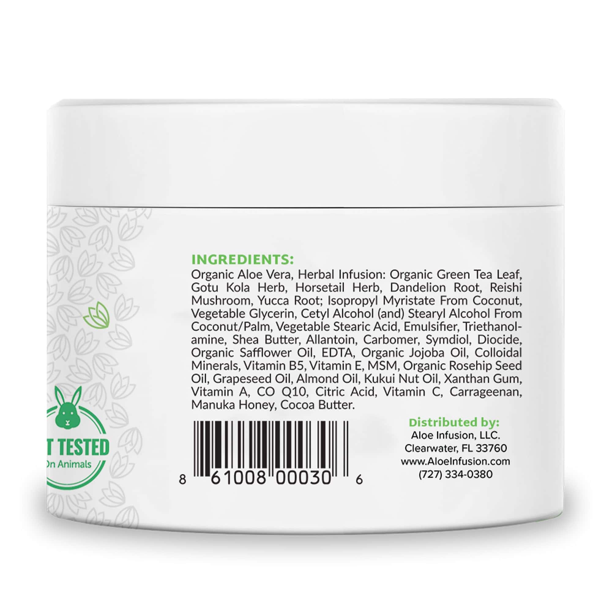 Crema Hidratante de Aloe Infusión para Cuerpo y Rostro - - Imagen 3
