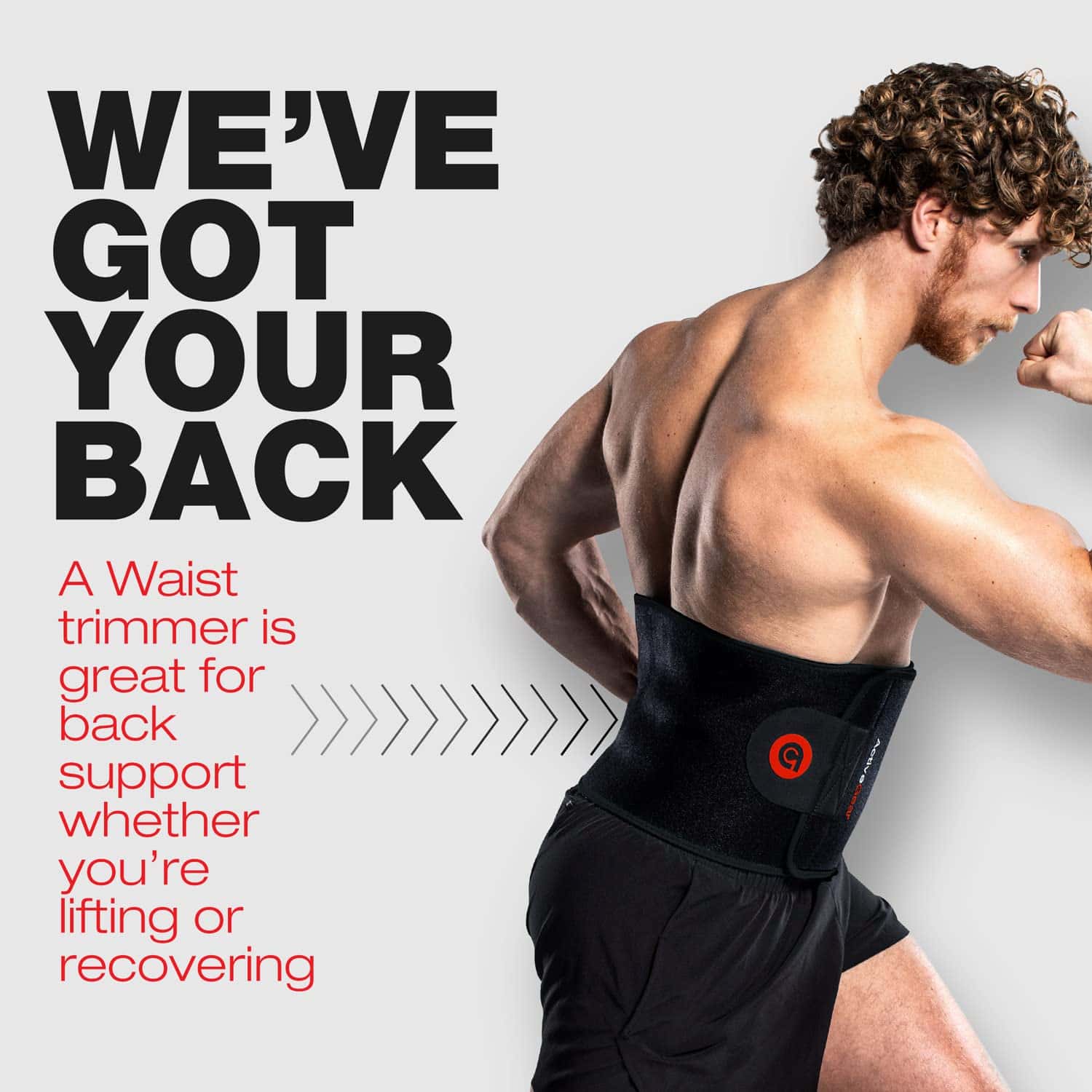 Cinturón de Entrenamiento para la Cintura ActiveGear para - Imagen 6