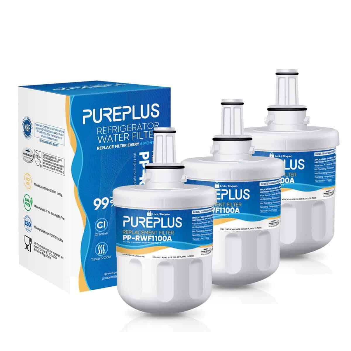 Filtro de Agua para Refrigerador PUREPLUS Reemplazo para