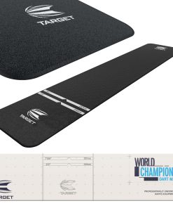 Tapete de Dardos TARGET - Campeones del Mundo, Negro y