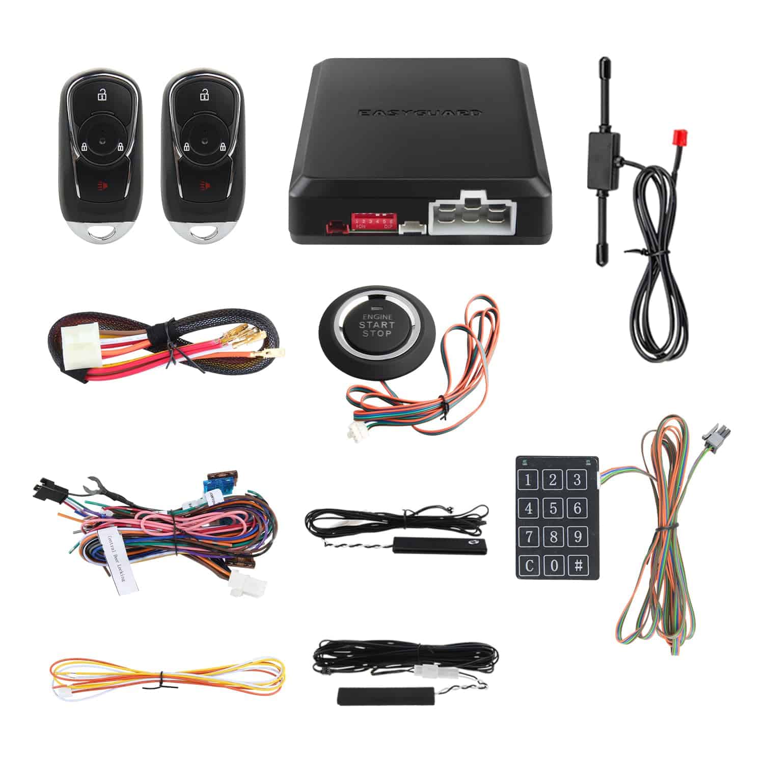 Sistema de Alarma de Seguridad para Automóvil EASYGUARD